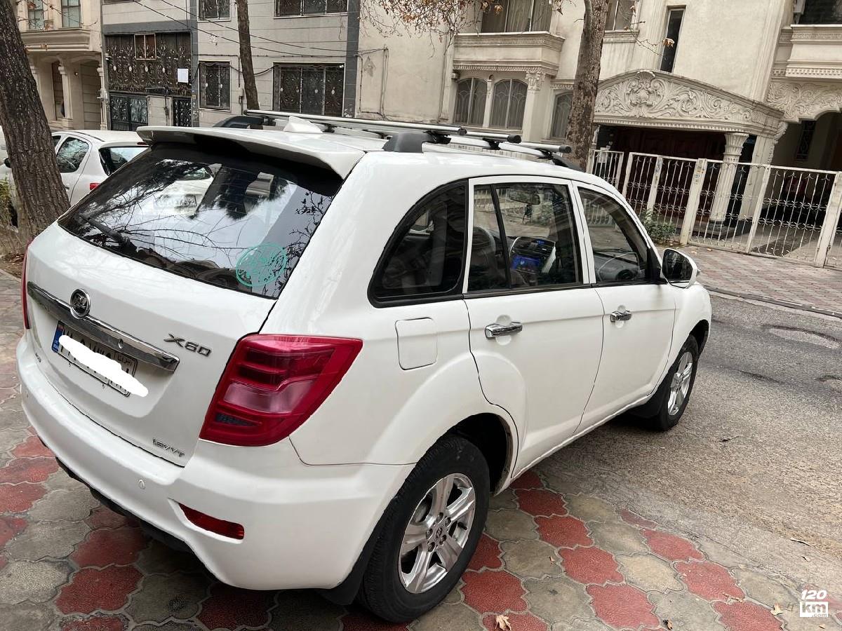 فروش لیفان X60 ۱۳۹۷ سفید بدون رنگ تهران پاسداران (۲۳ دی ۱۴۰۴)