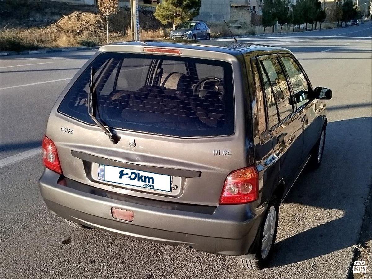 فروش پراید 111 SE ۱۳۹۳ نوک مدادی یک لکه رنگ ارومیه (۲۳ دی ۱۴۰۴)