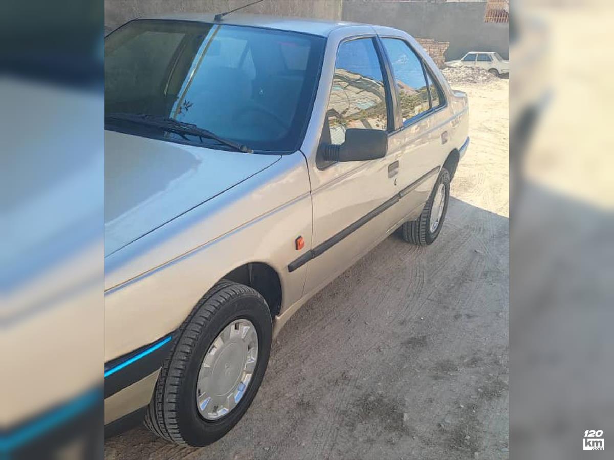 فروش پژو 405 GLX ۱۳۸۳ (کم کارکرد) بژ دو لکه رنگ زاهدان (۲۵ دی ۱۴۰۴)