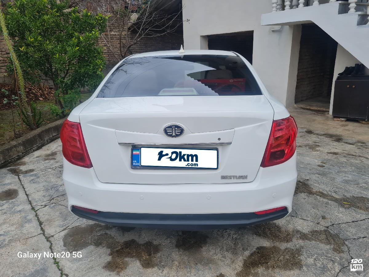 فروش بسترن B50F ۱۳۹۳ سفید یک لکه رنگ ساری شهابی (۲۵ دی ۱۴۰۴)