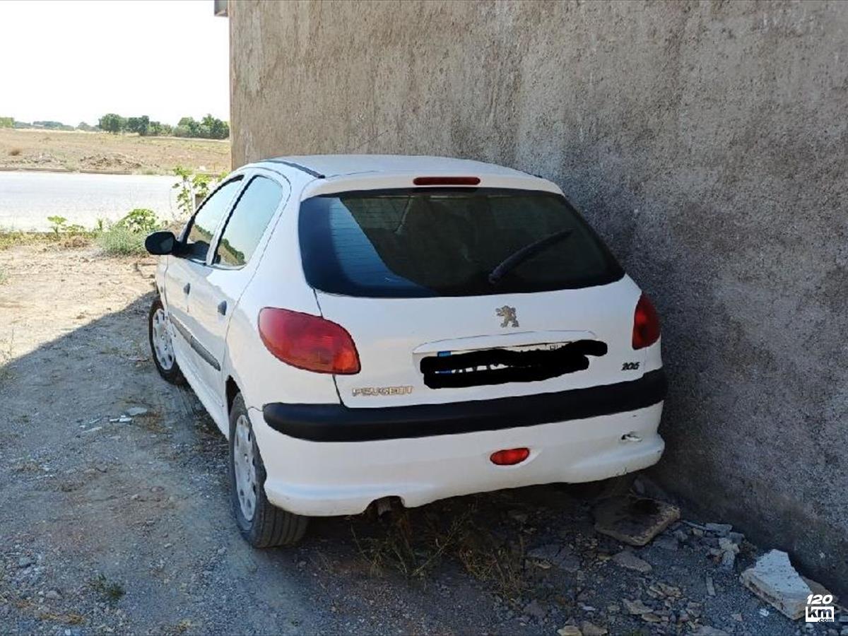 فروش پژو 206 تیپ 5 ۱۳۹۳ سفید چند لکه رنگ مرکزی خمین (۲۵ دی ۱۴۰۴)