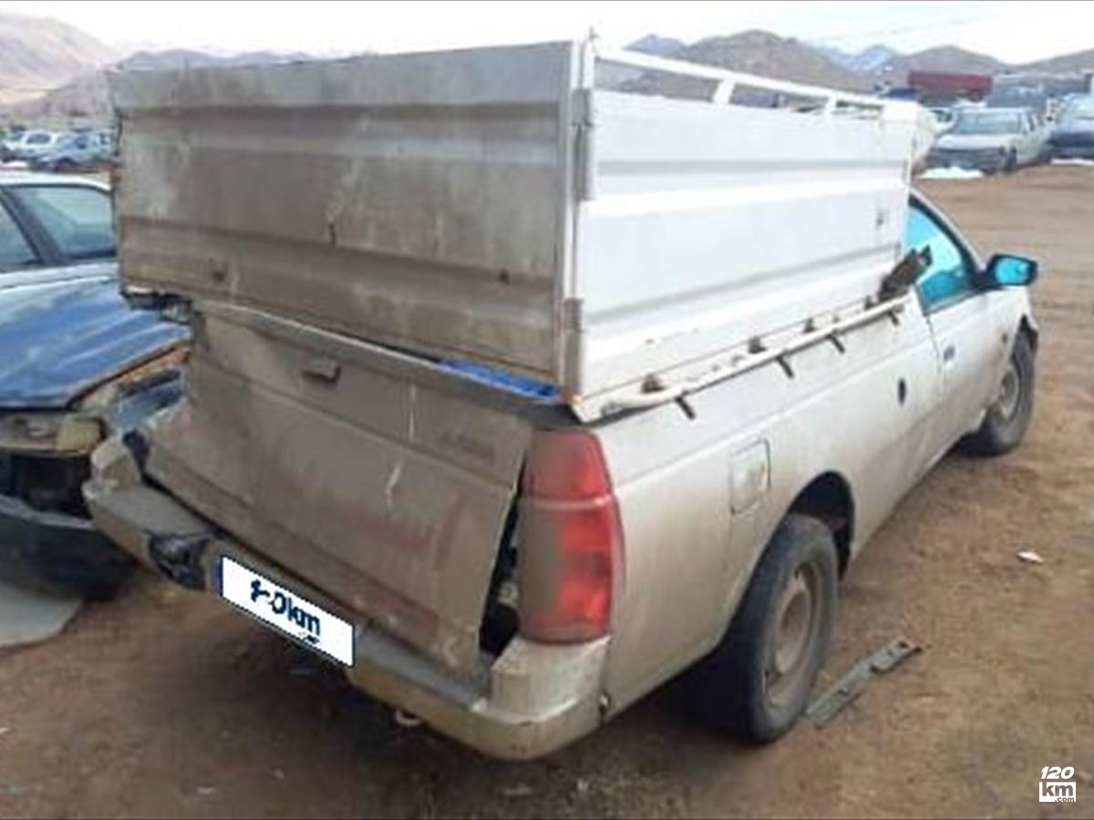 فروش وانت آریسان ۱۳۹۵ دوگانه سوز سفید تصادفی اصفهان فولاد شهر (۲۶ دی ۱۴۰۴)