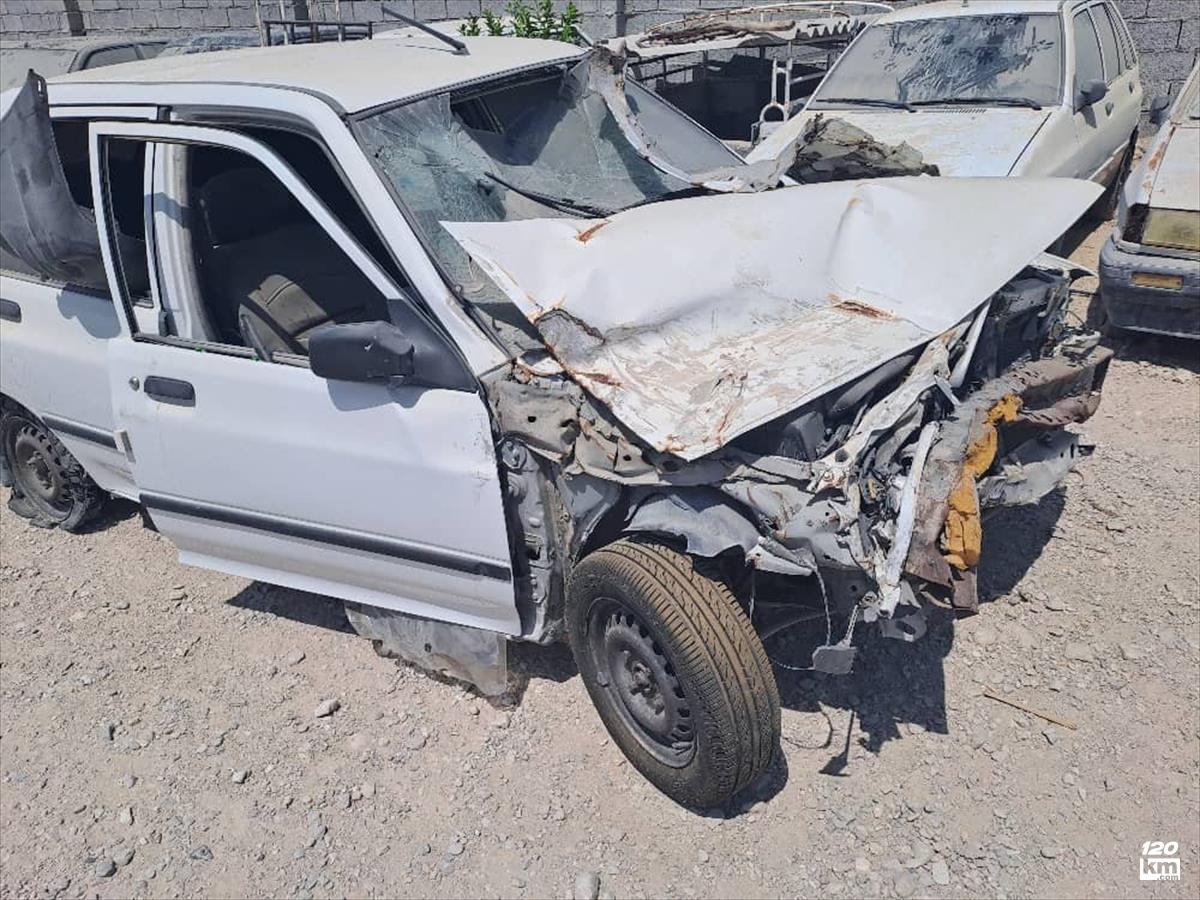 فروش پراید 131 EX ۱۳۹۶ (کم کارکرد) سفید تصادفی بوشهر خورموج (۲۶ دی ۱۴۰۴)