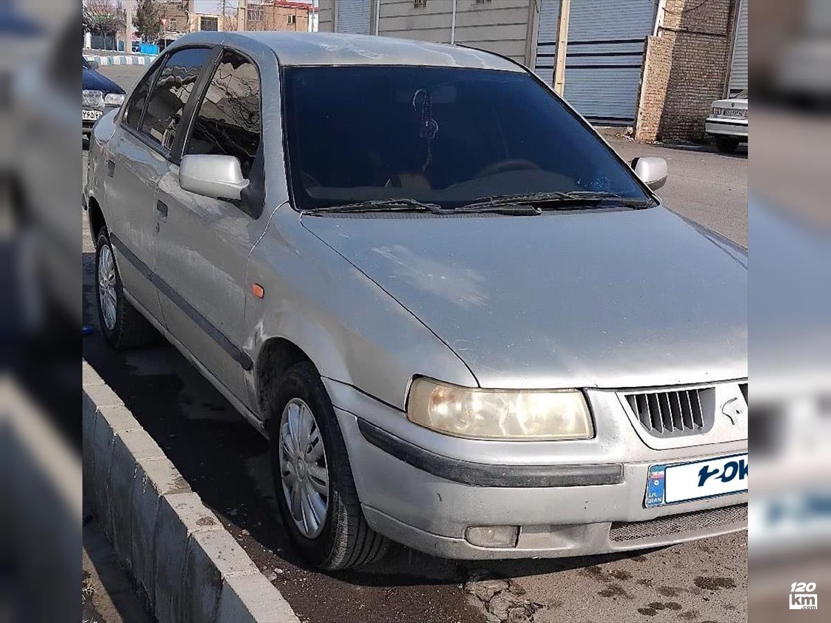 فروش سمند X7 ۱۳۸۳ (کم کارکرد) نقره ای چند لکه رنگ آذربایجان شرقی شبستر (۲۷ دی ۱۴۰۴)