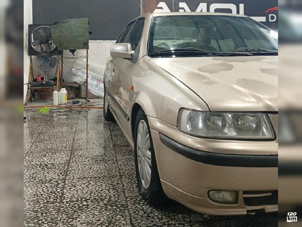 فروش سمند LX ۱۳۸۲ (کم کارکرد) بژ بدون رنگ ساری آزاد گله (۲۷ دی ۱۴۰۴)