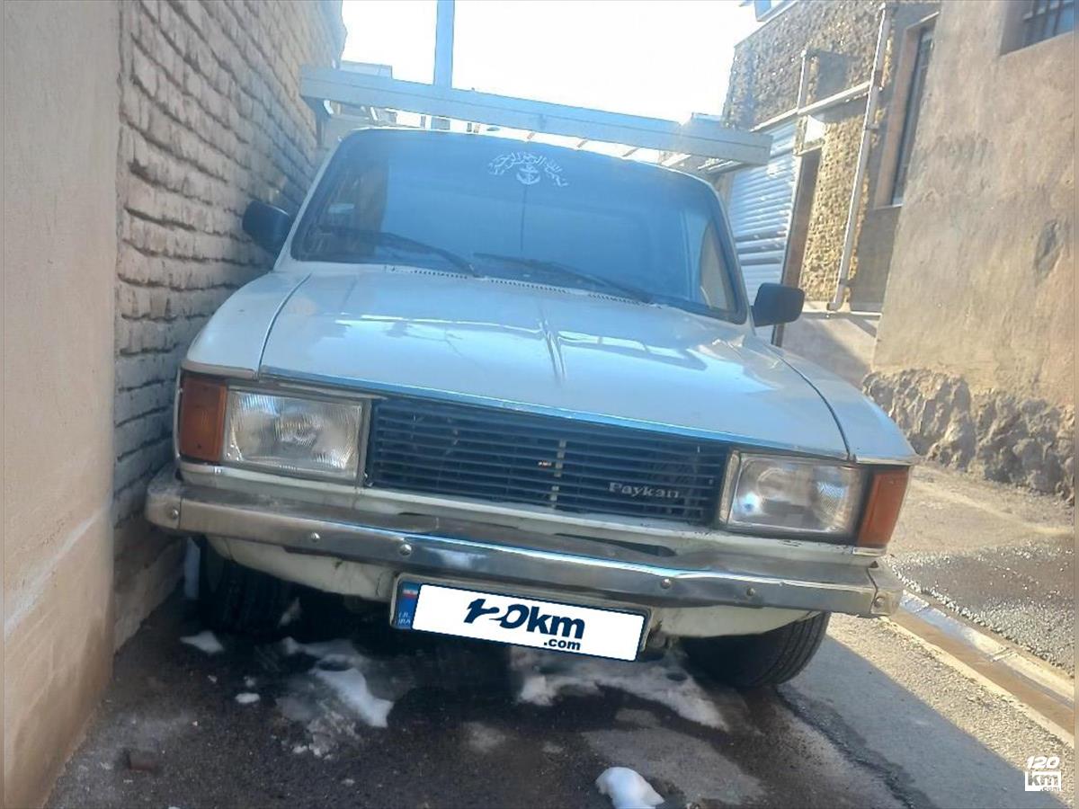 فروش پیکان وانت ۱۳۹۰ دوگانه سوز سفید دور رنگ اراک (۲۸ دی ۱۴۰۴)