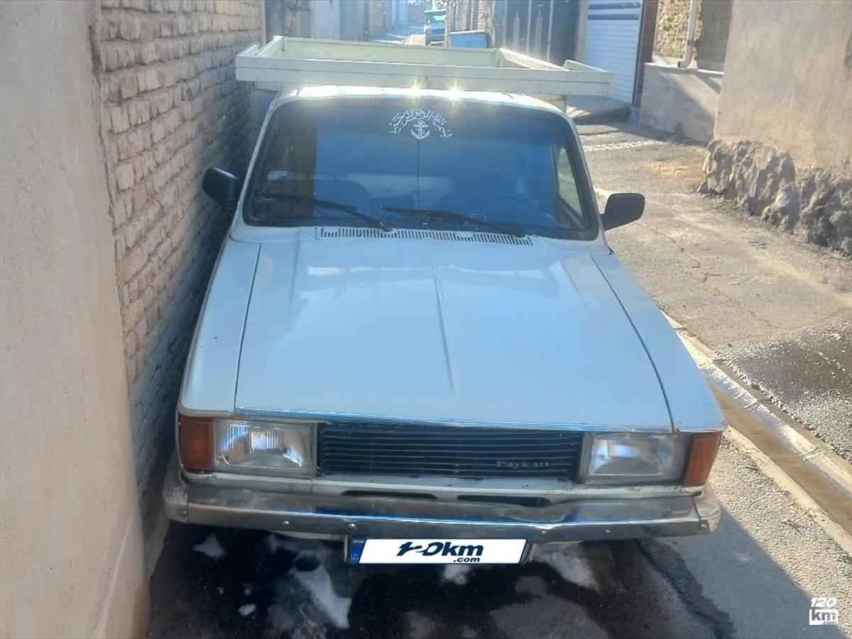 فروش پیکان وانت ۱۳۹۰ دوگانه سوز سفید دور رنگ اراک (۲۸ دی ۱۴۰۴)