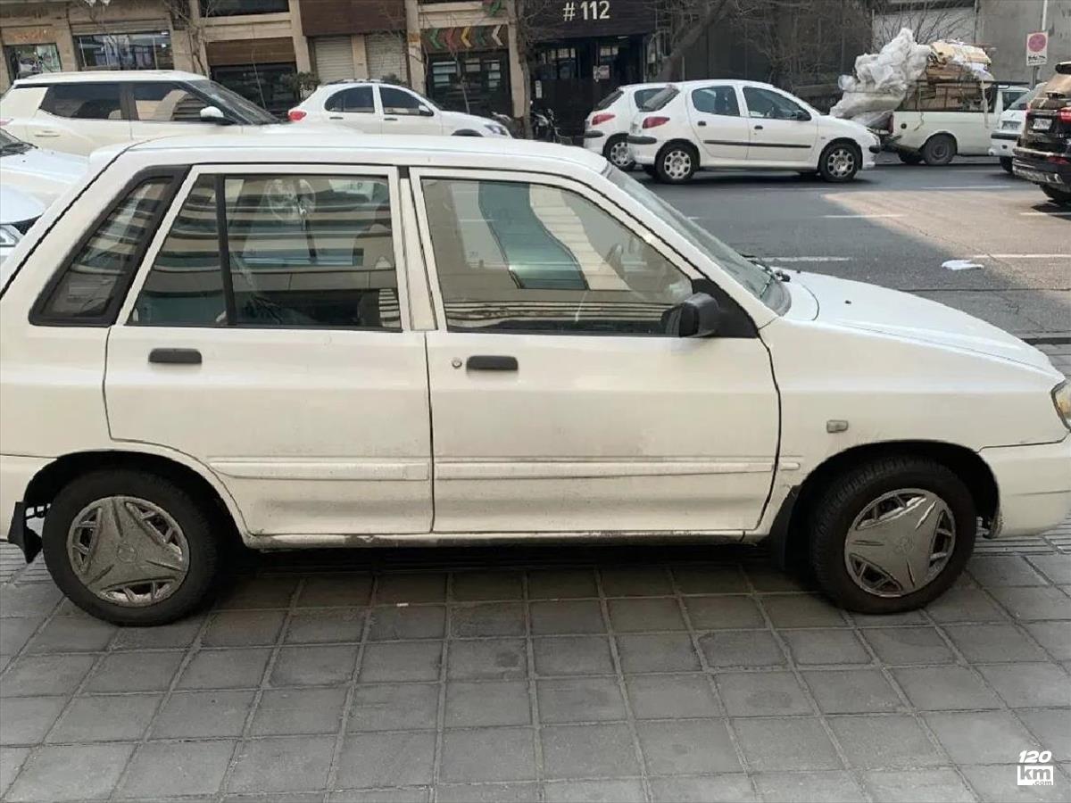 فروش پراید 111 SE ۱۳۹۳ سفید دو لکه رنگ تهران چیتگر (۲۸ دی ۱۴۰۴)