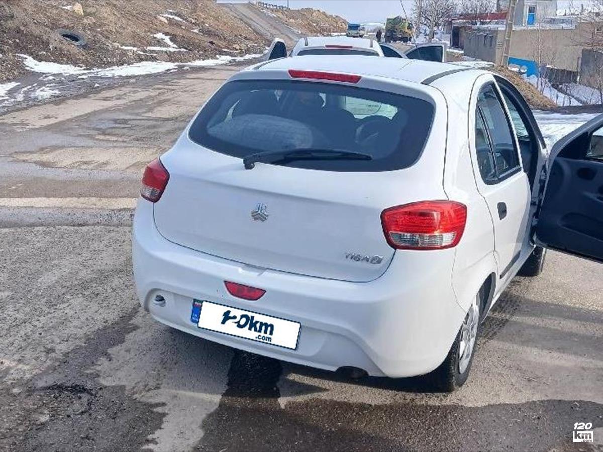 فروش تیبا 2  ۱۴۰۰ (کم کارکرد) سفید بدون رنگ همدان بهار (۲۸ دی ۱۴۰۴)