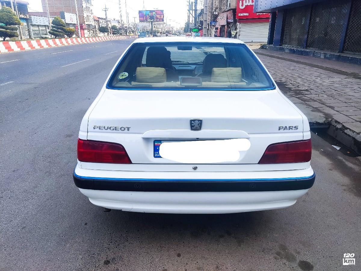 فروش پژو پارس سال ۱۴۰۰ سفید بدون رنگ گلستان کردکوی (۲۸ دی ۱۴۰۴)