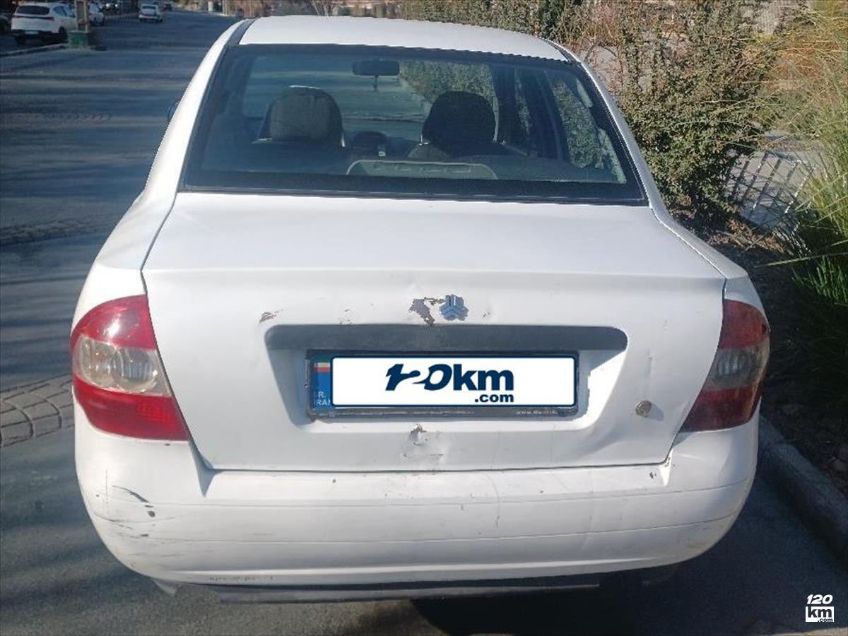 فروش تیبا صندوقدار ۱۳۹۳ دوگانه سوز سفید یک لکه رنگ کرج عظیمیه (۳۰ دی ۱۴۰۴)