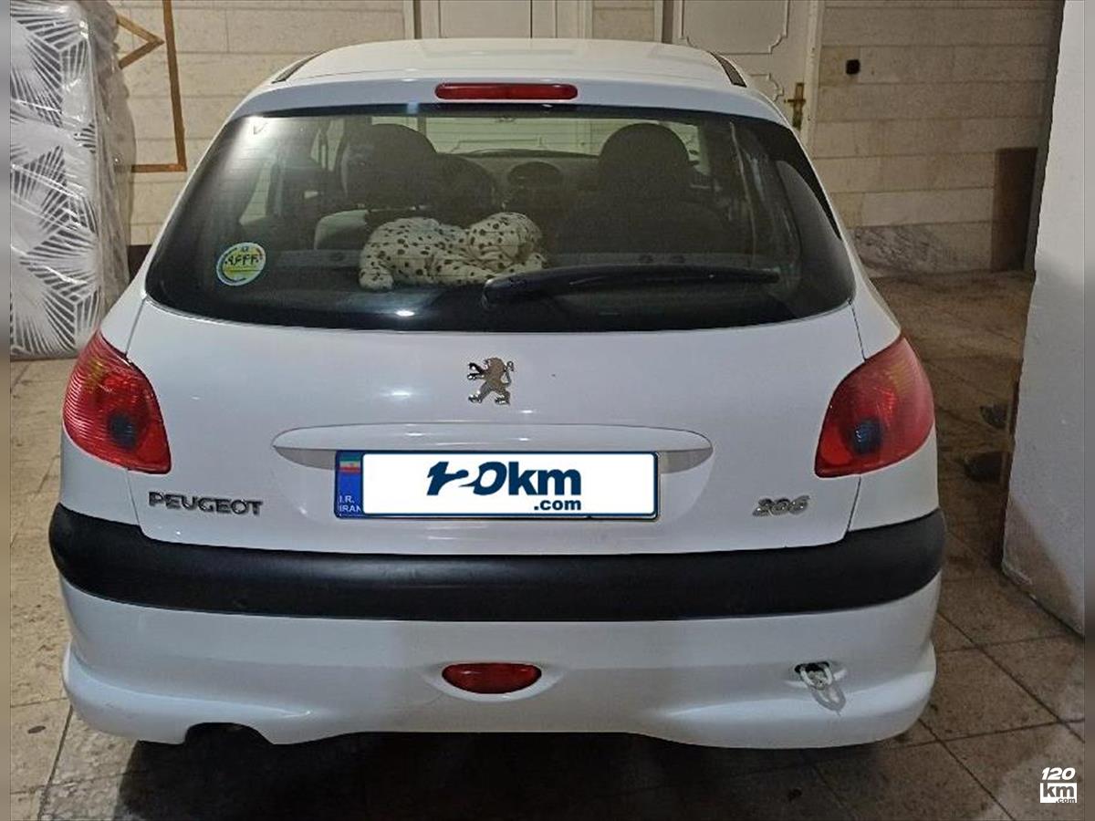 فروش پژو 206 تیپ 2 ۱۳۹۷ (کم کارکرد) سفید بدون رنگ تهران آیت الله کاشانی (۳۰ دی ۱۴۰۴)