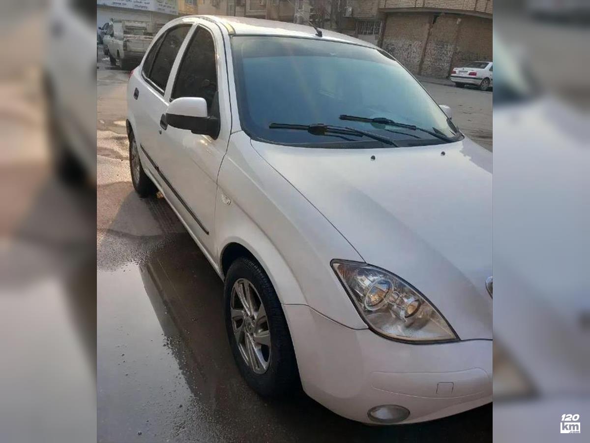 فروش تیبا 2  ۱۳۹۶ سفید بدون رنگ مشهد عبادی (۱ بهمن ۱۴۰۴)
