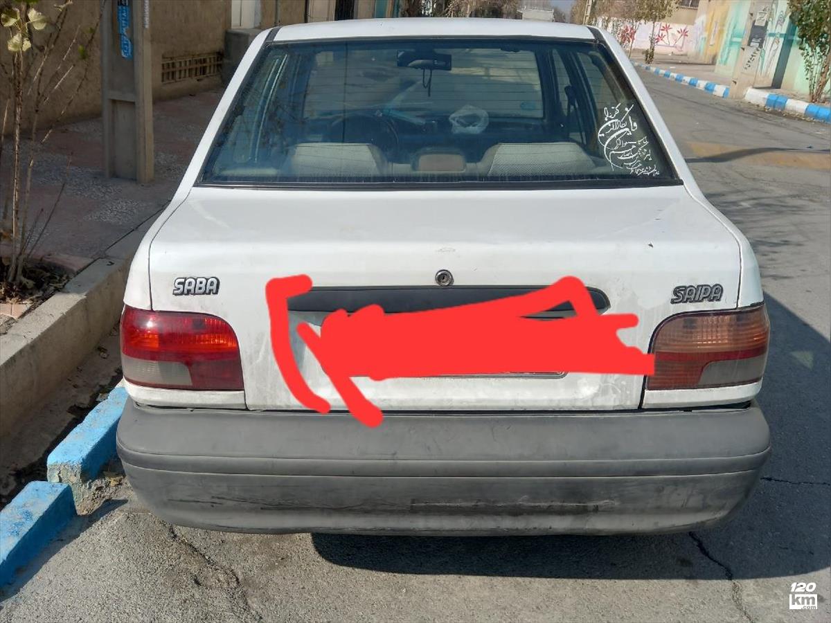 فروش پراید صندوقدار ۱۳۸۹ دوگانه سوز سفید چند لکه رنگ تهران شهریار (۱ بهمن ۱۴۰۴)
