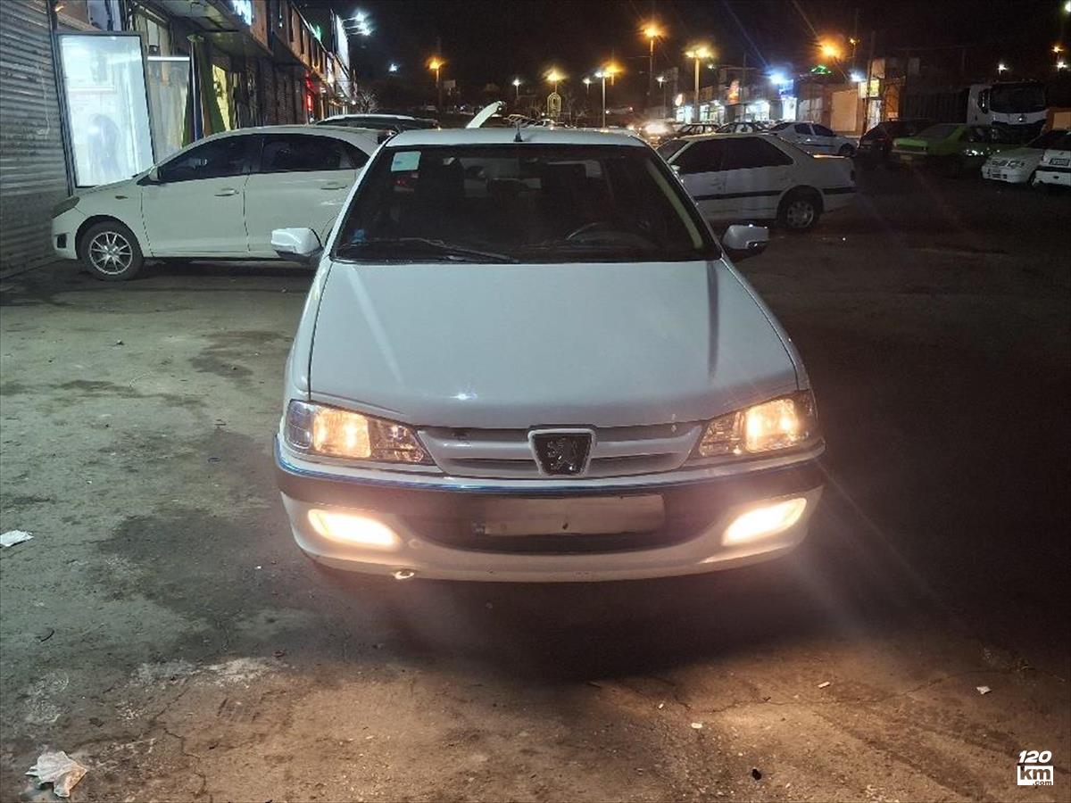 فروش پژو پارس سال ۱۳۹۷ سفید بدون رنگ تهران پیروزی (۲ بهمن ۱۴۰۴)