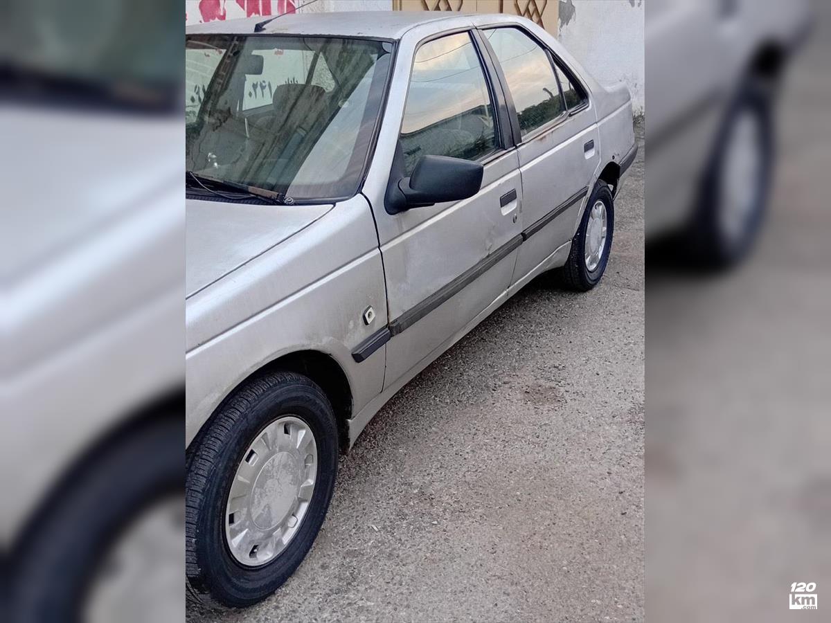 فروش پژو 405 GLX ۱۳۸۴ (کم کارکرد) نقره ای چند لکه رنگ مازندران آمل (۲ بهمن ۱۴۰۴)