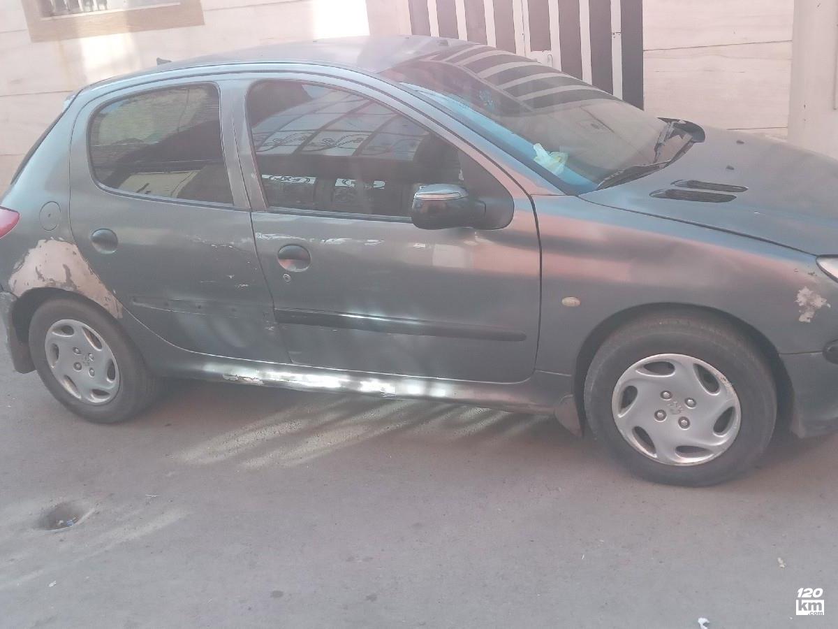 فروش پژو 206 تیپ 2 ۱۳۸۴ خاکستری دور رنگ مشهد اندیشه (۲ بهمن ۱۴۰۴)