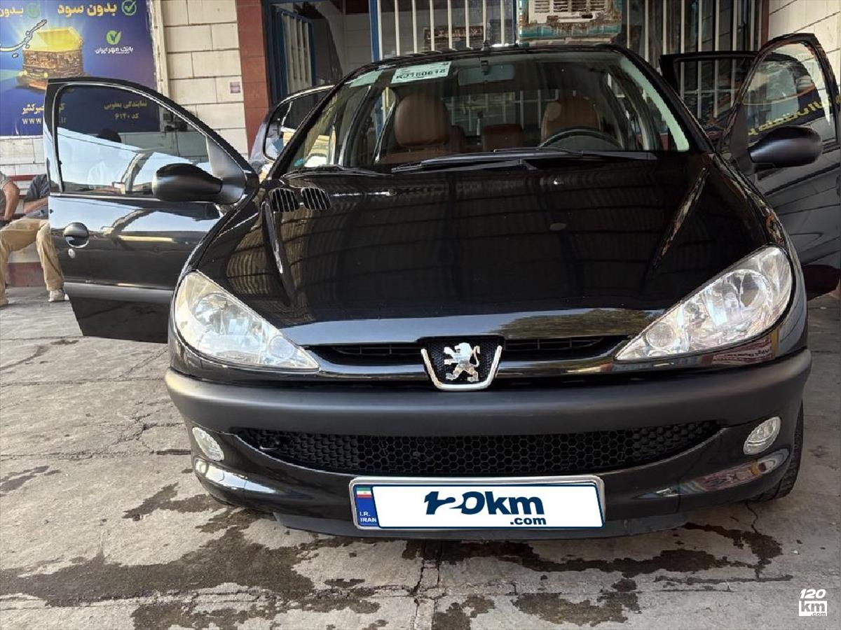 فروش پژو 206 تیپ 5 ۱۳۹۸ (کم کارکرد) مشکی دو لکه رنگ قزوین (۴ بهمن ۱۴۰۴)