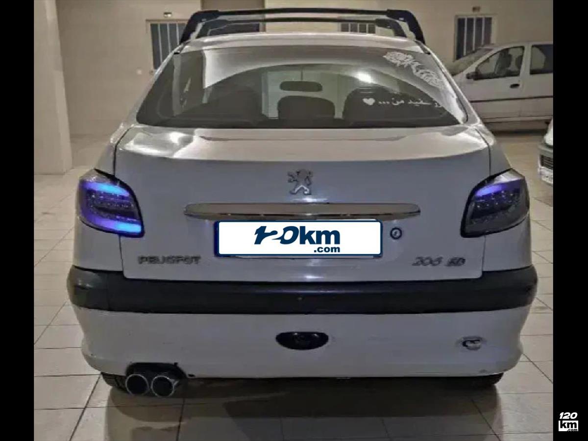 فروش پژو 206 SD V1 ۱۳۸۶ سفید دو لکه رنگ تهران رودهن (۴ بهمن ۱۴۰۴)