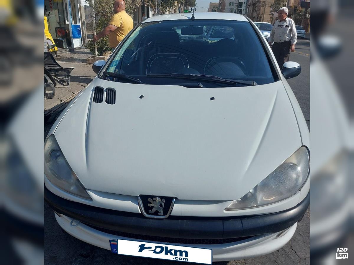 فروش پژو 206 تیپ 2 ۱۳۸۹ سفید یک لکه رنگ کرج فردیس (۴ بهمن ۱۴۰۴)