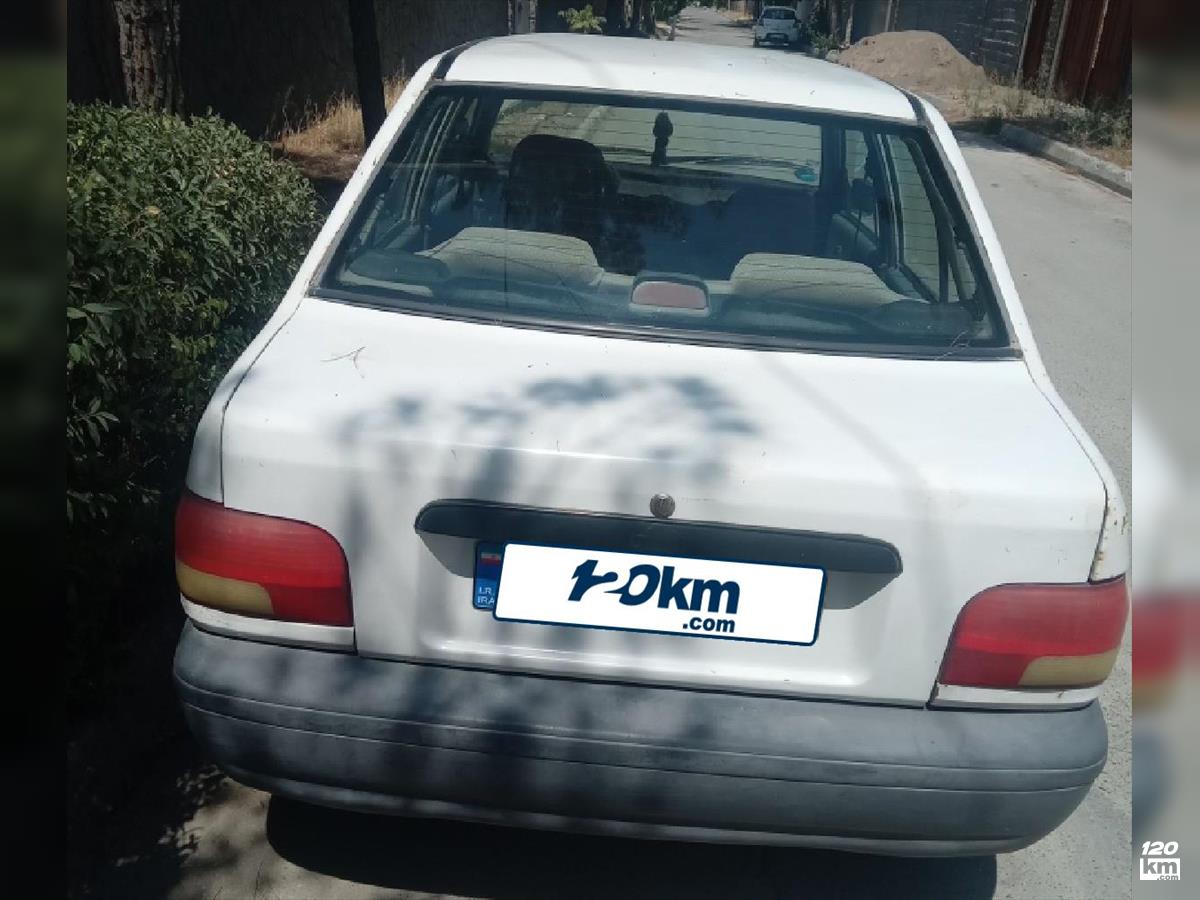 فروش پراید صندوقدار ۱۳۸۶ دوگانه سوز سفید یخچالی دور رنگ مشهد آزادشهر (۵ بهمن ۱۴۰۴)