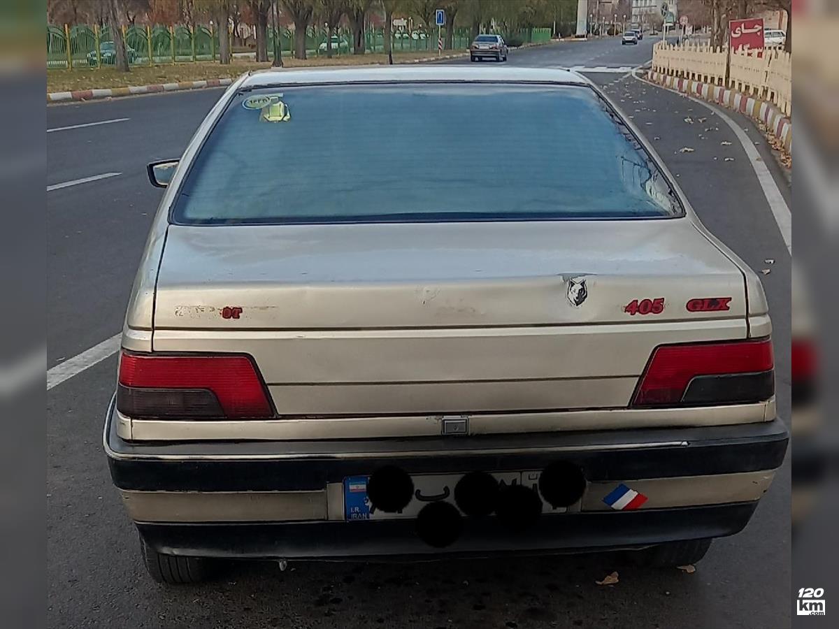 فروش پژو 405 GLX ۱۳۸۲ بژ دور رنگ زنجان (۱۱ بهمن ۱۴۰۴)