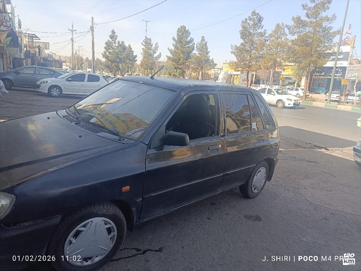 فروش پراید 111 EX ۱۳۹۰ مشکی دور رنگ قم توحید (۱۳ بهمن ۱۴۰۴)