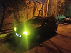 120km.com | فروش پراید 111، EX، مدل ۱۳۹۰، مشکی، قم، توحید