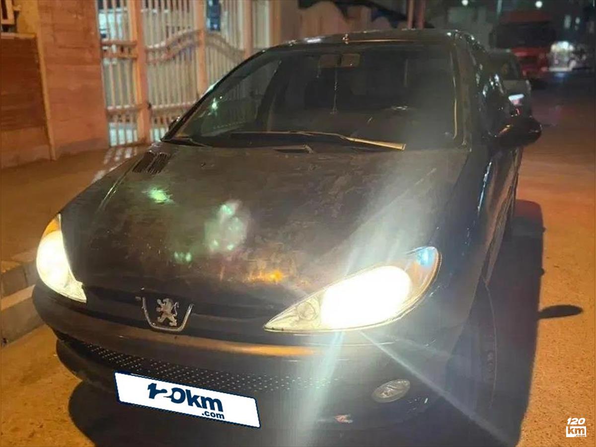 فروش پژو 206 تیپ 2 ۱۳۸۹ مشکی چند لکه رنگ مشهد بلوار الهیه (۱۳ بهمن ۱۴۰۴)