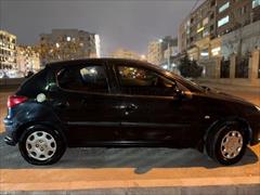 120km.com | فروش پژو، 206، تیپ 2، مدل ۱۳۸۹، مشکی، مشهد، بلوار الهیه