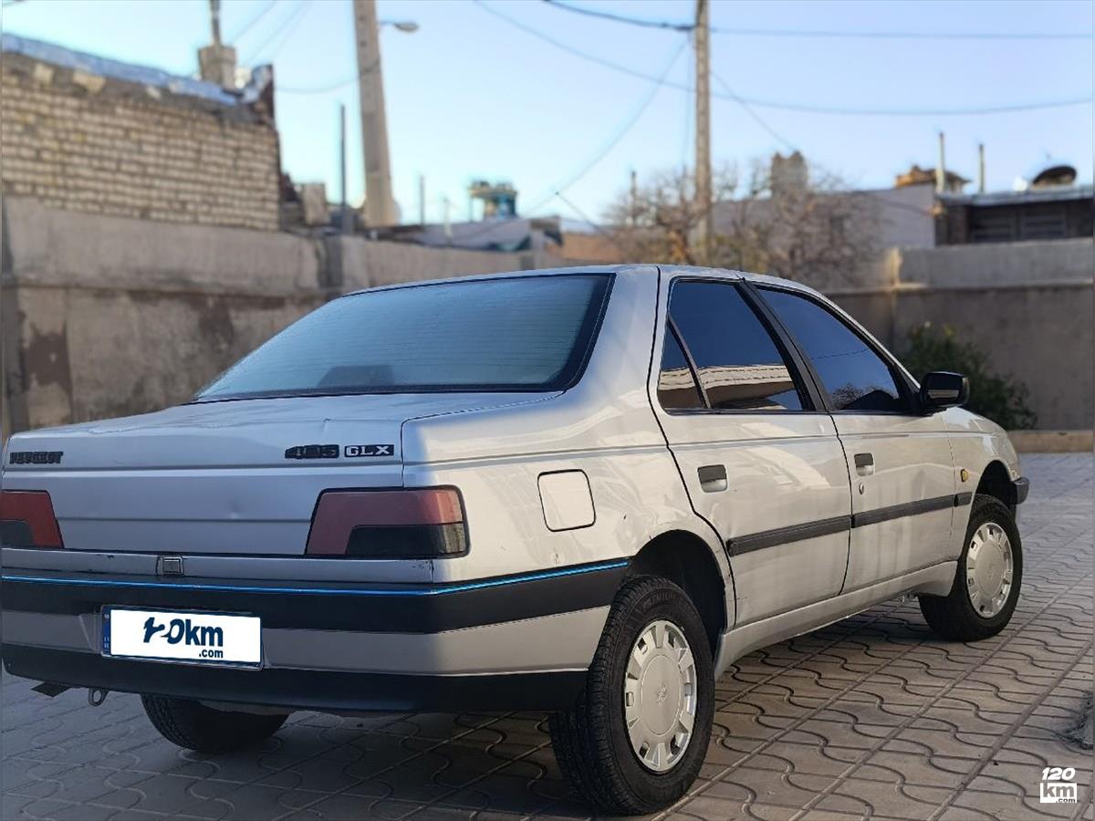 فروش پژو 405 GLX ۱۳۹۱ دوگانه سوز نقره ای بدون رنگ شیراز نصر (۱۴ بهمن ۱۴۰۴)