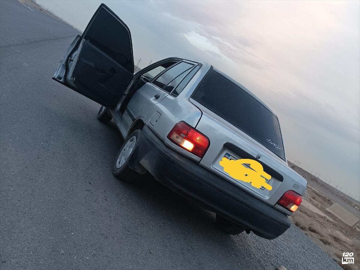 فروش پراید صندوقدار ۱۳۸۶ دوگانه سوز نقره ای چند لکه رنگ اصفهان شاهین شهر (۱۵ بهمن ۱۴۰۴)