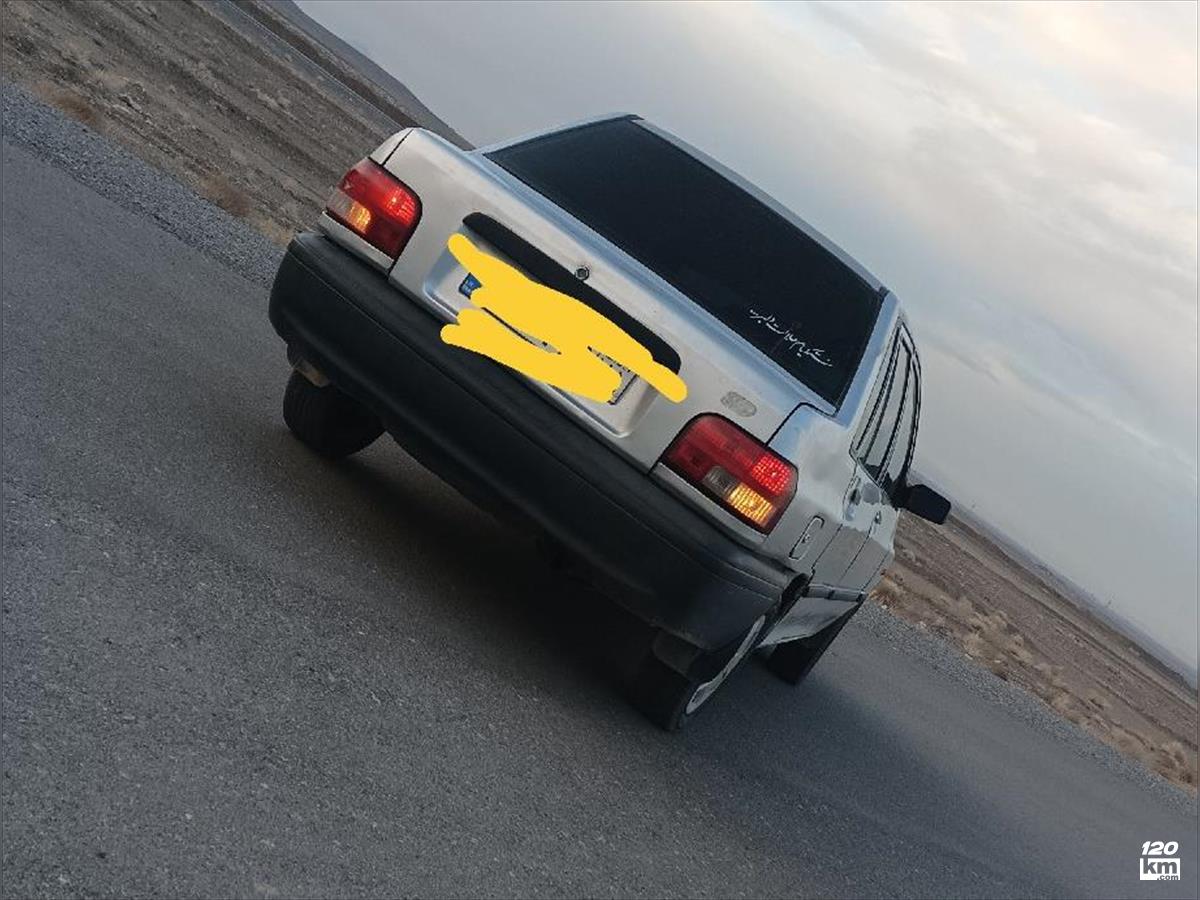 فروش پراید صندوقدار ۱۳۸۶ دوگانه سوز نقره ای چند لکه رنگ اصفهان شاهین شهر (۱۵ بهمن ۱۴۰۴)