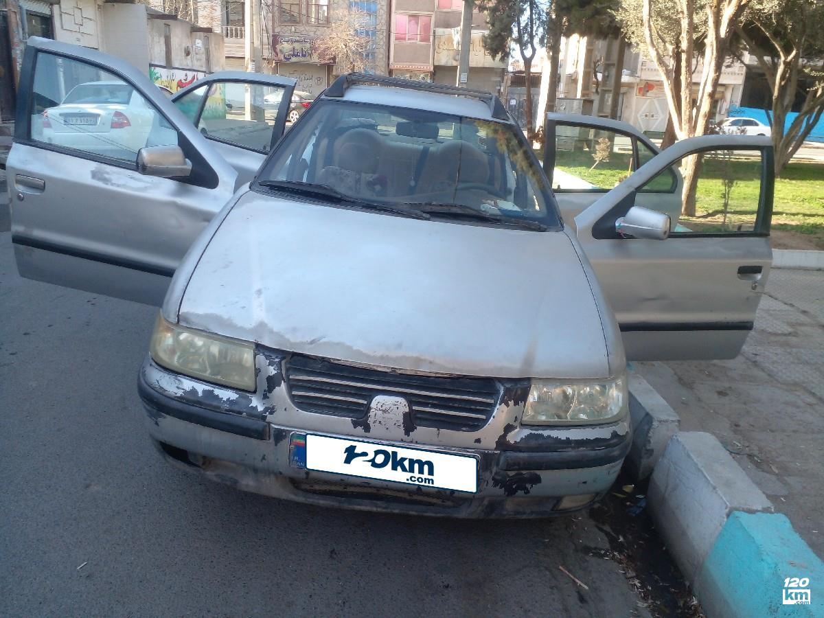 فروش سمند X7 ۱۳۸۲ دوگانه سوز نقره ای بدون رنگ تهران شهریار (۱۵ بهمن ۱۴۰۴)