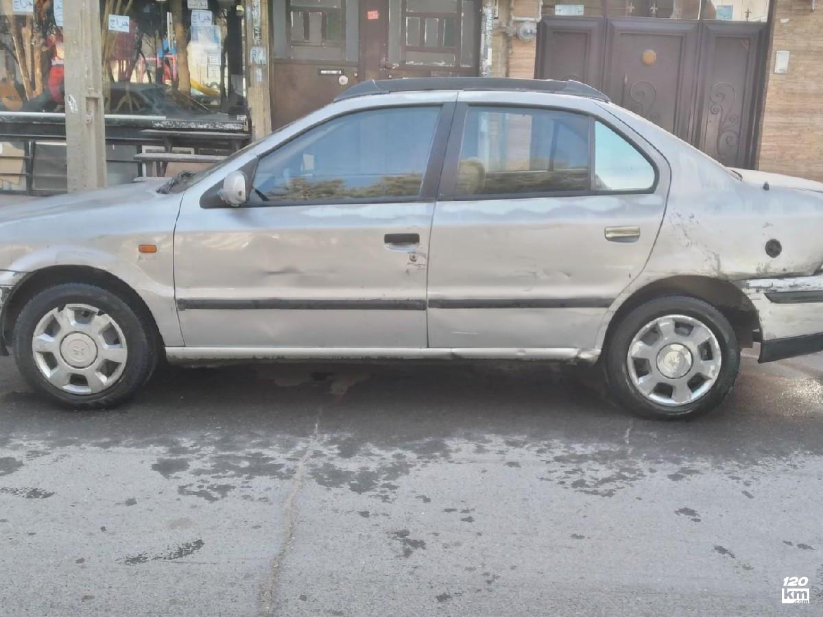 فروش سمند X7 ۱۳۸۲ دوگانه سوز نقره ای بدون رنگ تهران شهریار (۱۵ بهمن ۱۴۰۴)