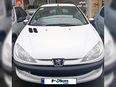 120km.com | فروش پژو، 206، تیپ 2، مدل ۱۳۹۸، سفید، البرز، هشتگرد