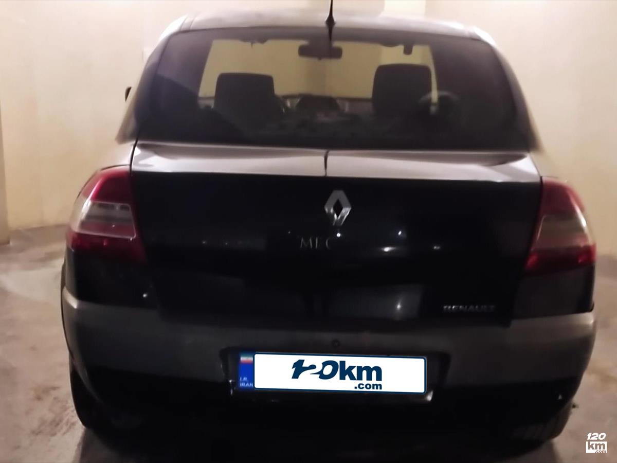 فروش رنو مگان صندوقدار 2000cc ۲۰۰۶ مشکی دور رنگ تهران رودهن (۱۵ بهمن ۱۴۰۴)