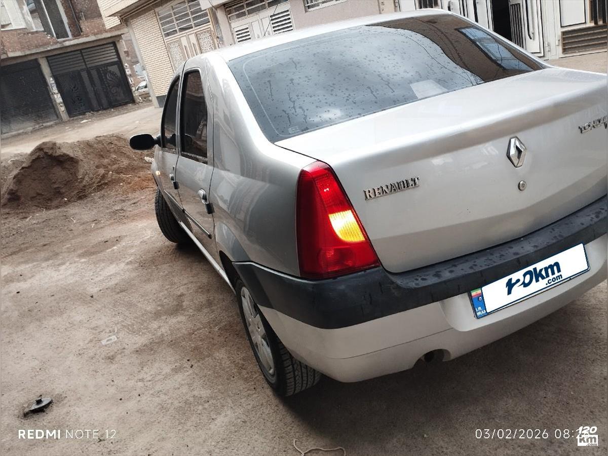 فروش رنو تندر 90 (ال 90) E2 ۱۳۹۰ سفید بدون رنگ آذربایجان غربی بوکان (۱۵ بهمن ۱۴۰۴)