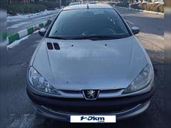 120km.com | فروش پژو، 206، تیپ 2، مدل ۱۳۸۲، نقره آبی، مشهد، جانباز