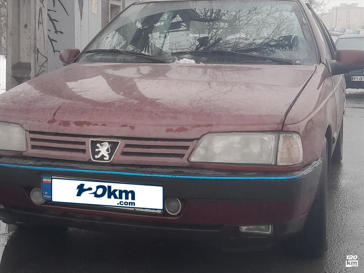 فروش پژو 405 GLX ۱۳۷۷ عنابی کامل رنگ تبریز (۱۶ بهمن ۱۴۰۴)