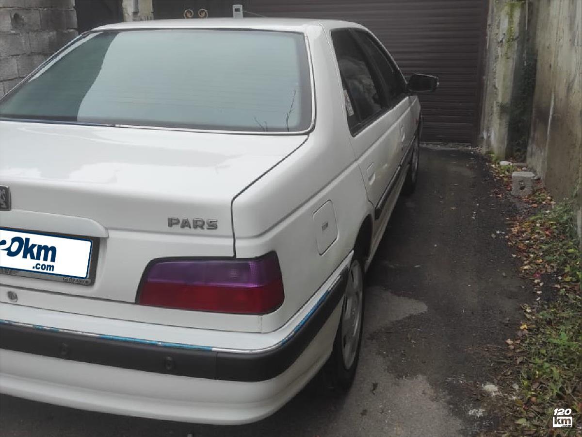 فروش پژو پارس سال ۱۳۹۳ سفید یک لکه رنگ مازندران قائم شهر (۱۸ بهمن ۱۴۰۴)
