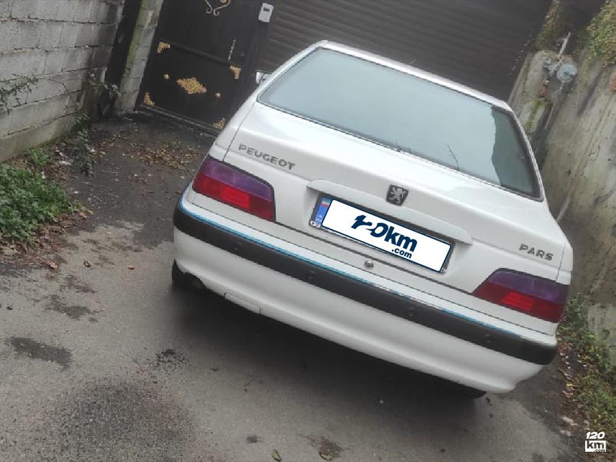 فروش پژو پارس سال ۱۳۹۳ سفید یک لکه رنگ مازندران قائم شهر (۱۸ بهمن ۱۴۰۴)