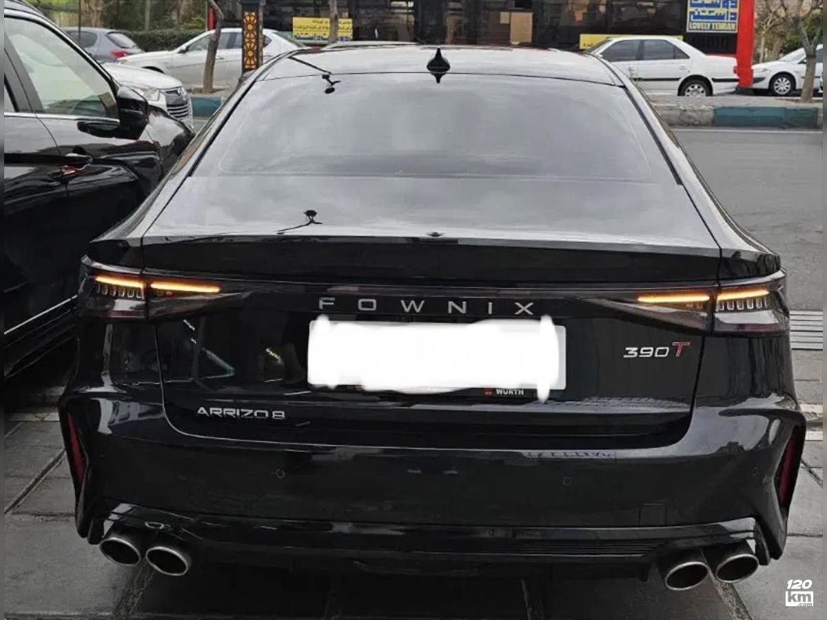 فروش فونیکس آریزو 8 اکسلنت ۱۴۰۳ (کم کارکرد) مشکی بدون رنگ تهران مرزداران (۱۸ بهمن ۱۴۰۴)