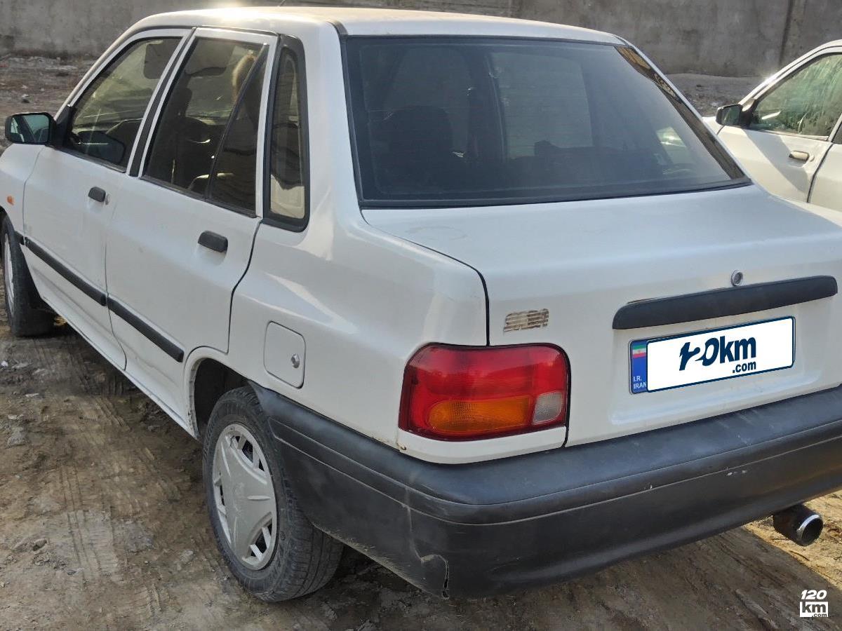 فروش پراید صندوقدار ۱۳۸۷ سفید چند لکه رنگ مشهد طبرسی (۲۱ بهمن ۱۴۰۴)