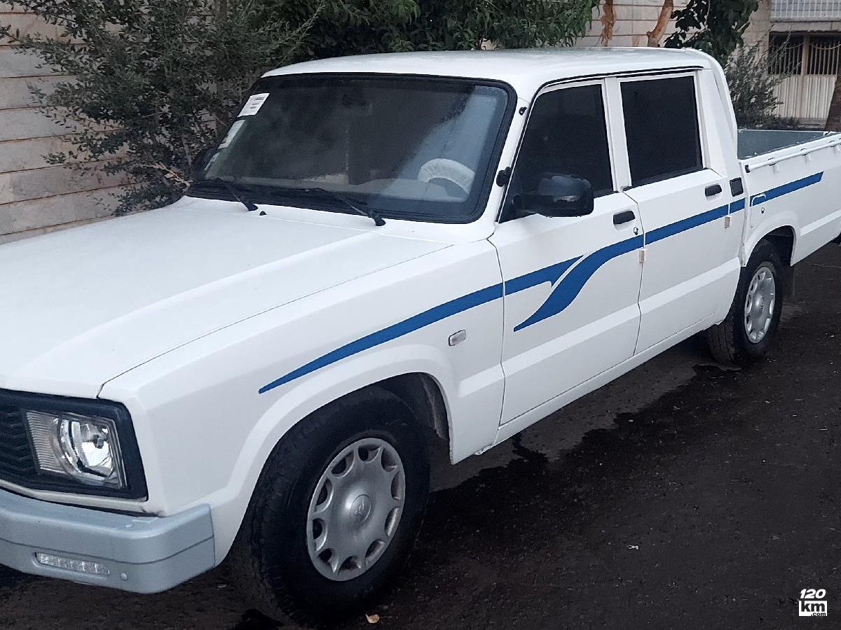 فروش کارا 2000cc دو کابین ۱۴۰۲ سفید بدون رنگ قزوین (۲۱ بهمن ۱۴۰۴)