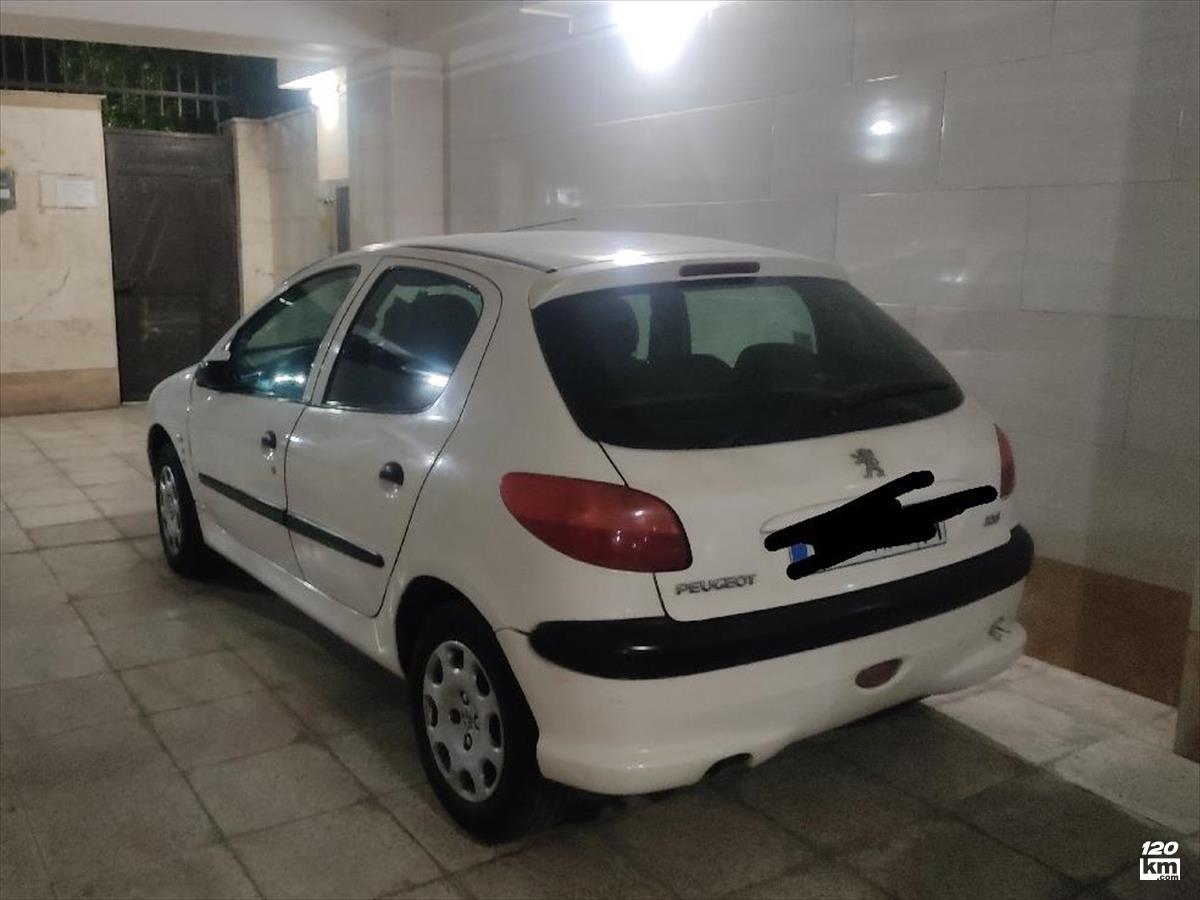 فروش پژو 206 تیپ 2 ۱۳۸۹ (کم کارکرد) سفید بدون رنگ تهران ملارد (۲۲ بهمن ۱۴۰۴)