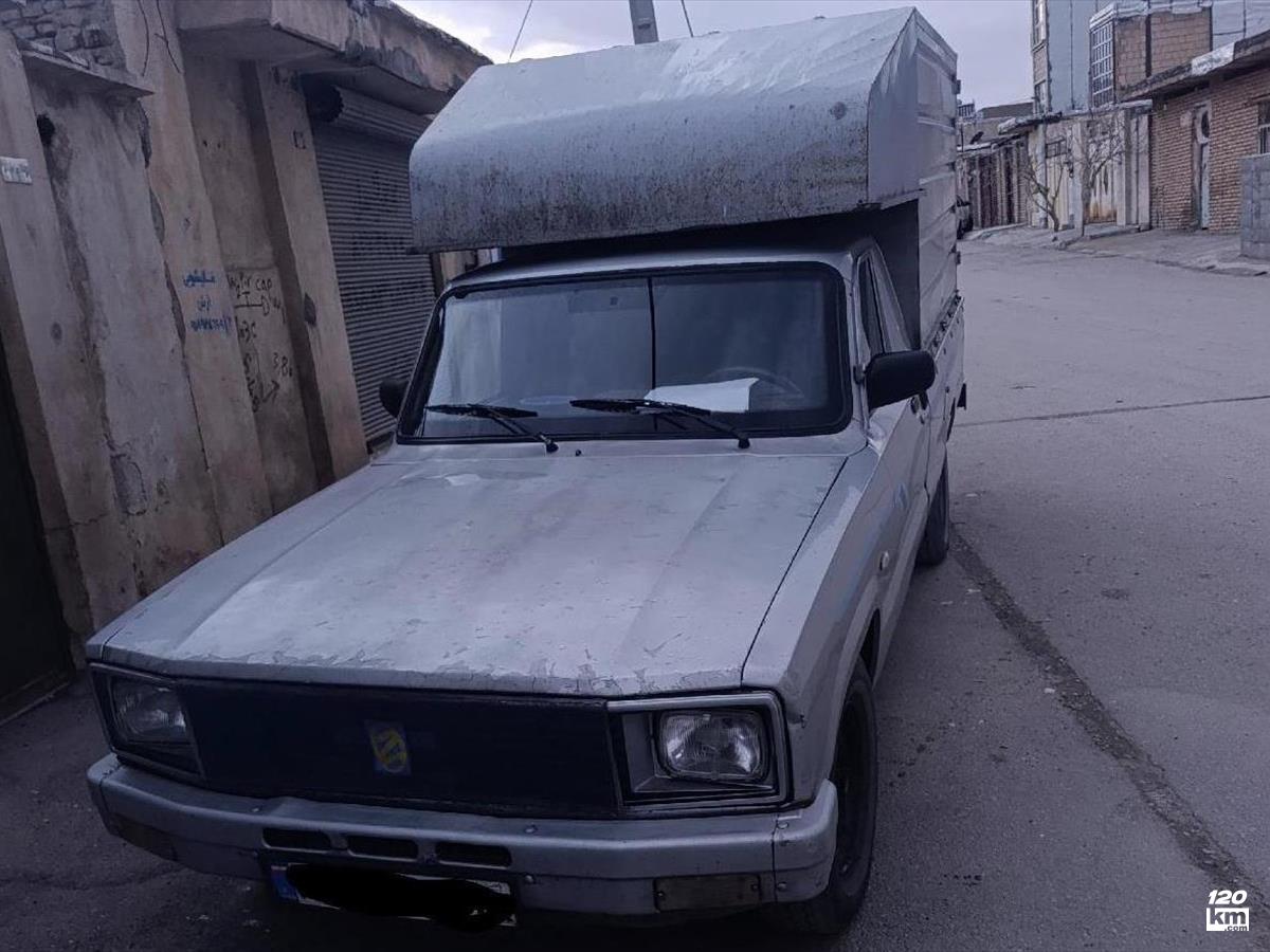 فروش مزدا وانت تک کابین ۱۳۹۱ دوگانه سوز نقره ای بدون رنگ کرمانشاه (۲۵ بهمن ۱۴۰۴)
