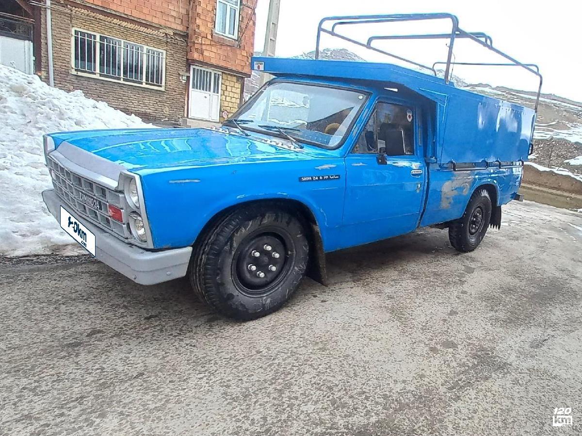 فروش نیسان زامیاد Z24 ۱۳۷۴ دوگانه سوز (کم کارکرد) آبی بدون رنگ کردستان مریوان (۲۵ بهمن ۱۴۰۴)