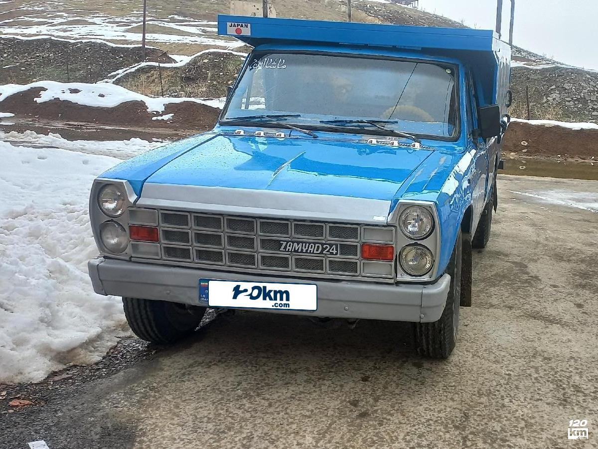 فروش نیسان زامیاد Z24 ۱۳۷۴ دوگانه سوز (کم کارکرد) آبی بدون رنگ کردستان مریوان (۲۵ بهمن ۱۴۰۴)