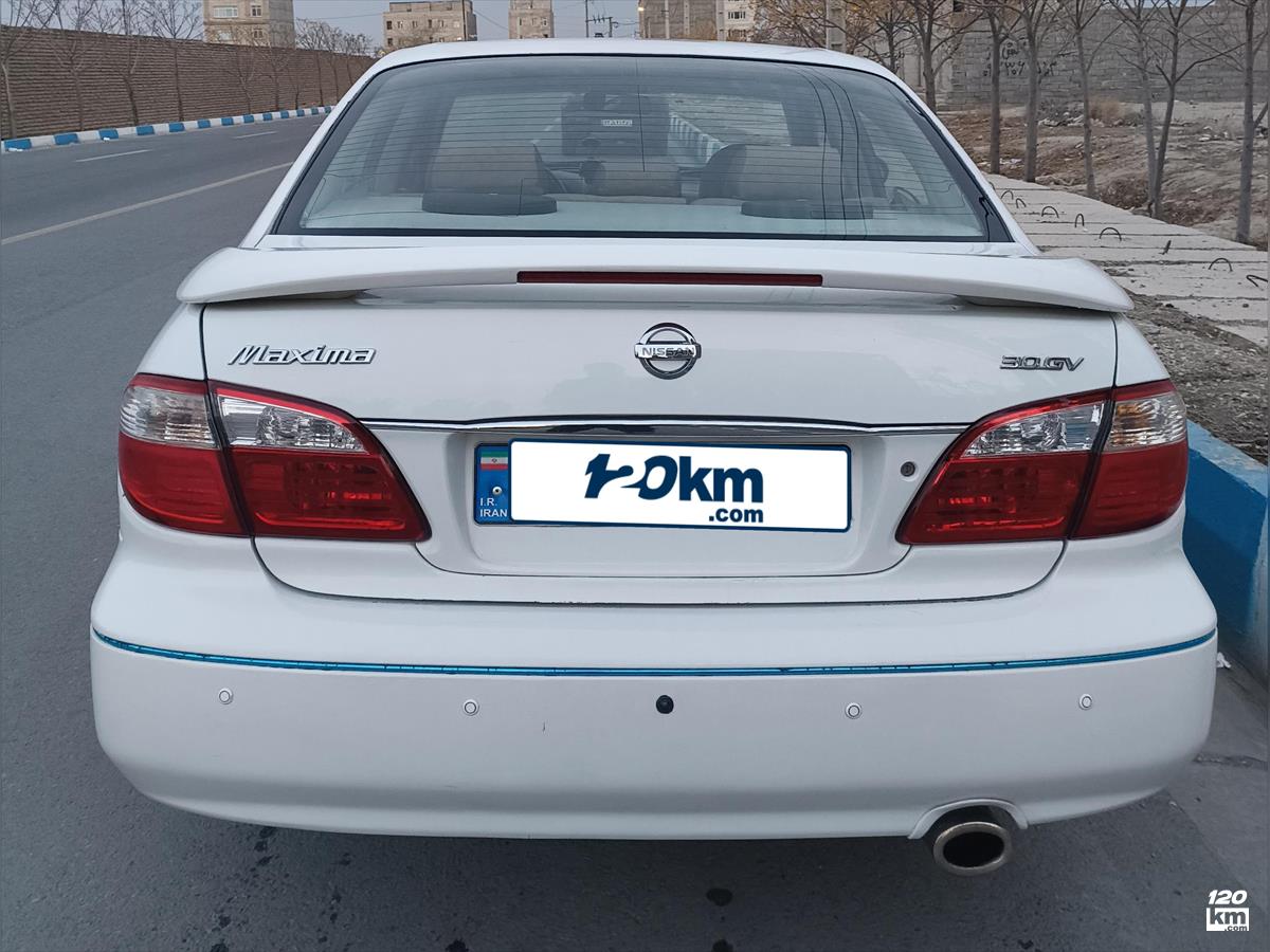 فروش نیسان ماکسیما ۱۳۸۳ سفید دو لکه رنگ تهران رباط کریم (۲۶ بهمن ۱۴۰۴)